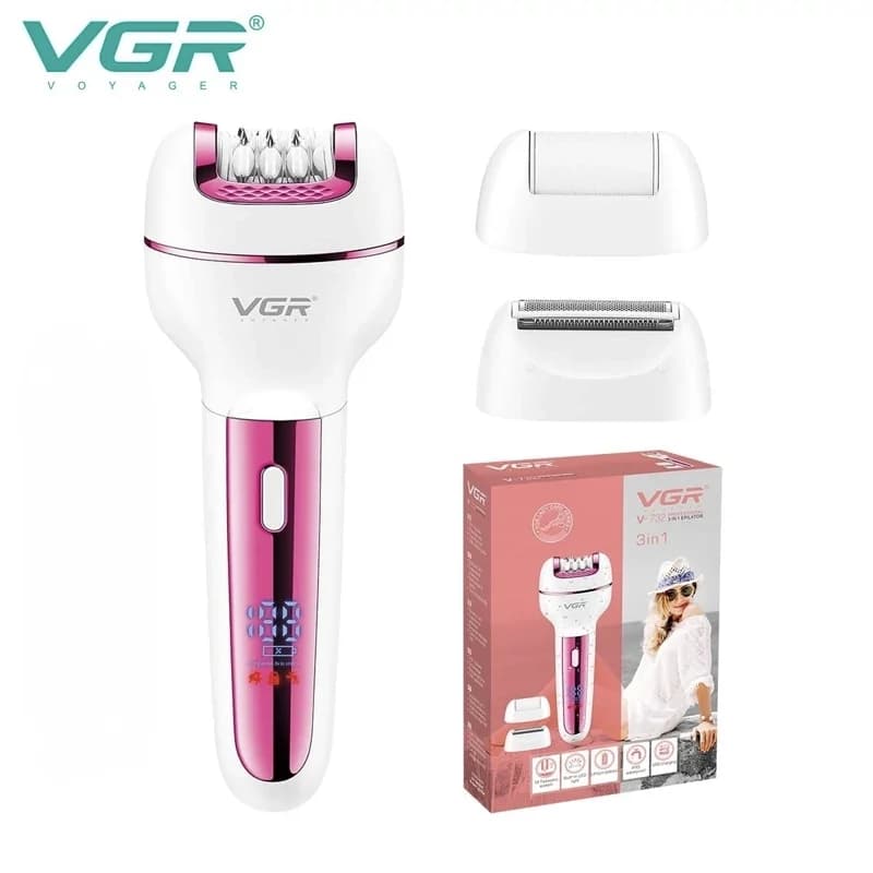 اپیلاتور سه کاره وی جی آر مدل V-732 ‏ — تصویر ۲