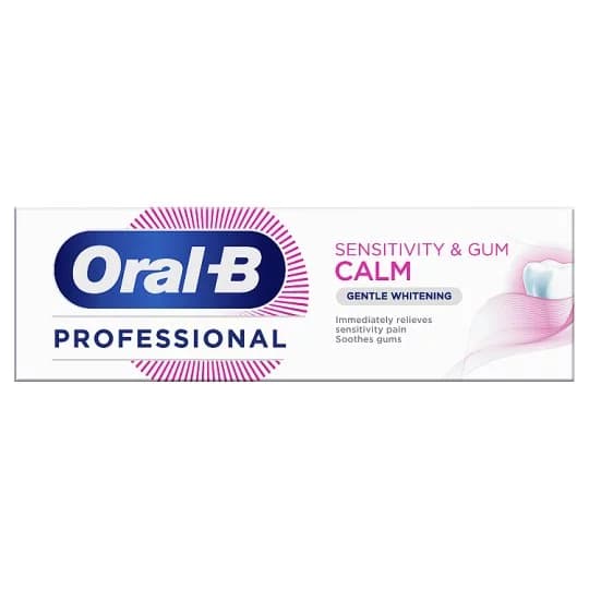 خمیردندان اورال بی مدل ضدحساسیت Oral-B Sensitive Gum Calm