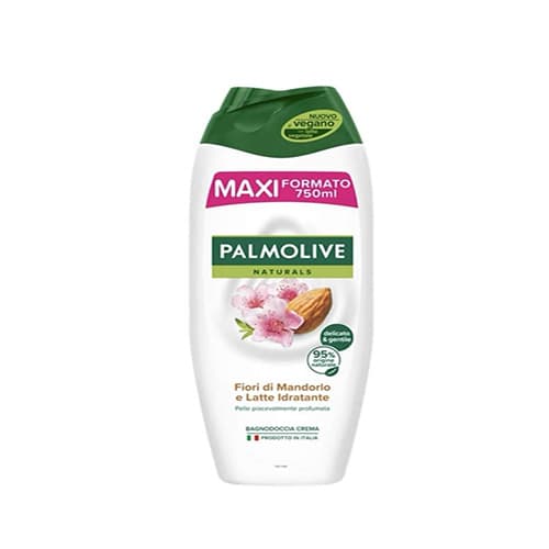 شامپو بدن پالمولیو Palmolive پوست حساس مدل گل بادام و شیر