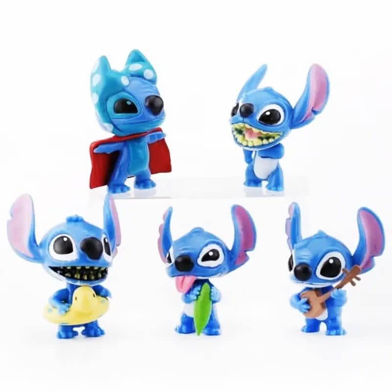 اکشن فیگور طرح Stitch بسته 10 عددی کد 1647 — تصویر ۳