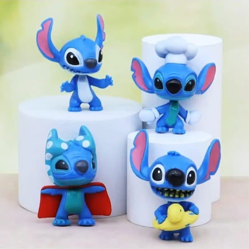 اکشن فیگور طرح Stitch بسته 10 عددی کد 1647 — تصویر ۶