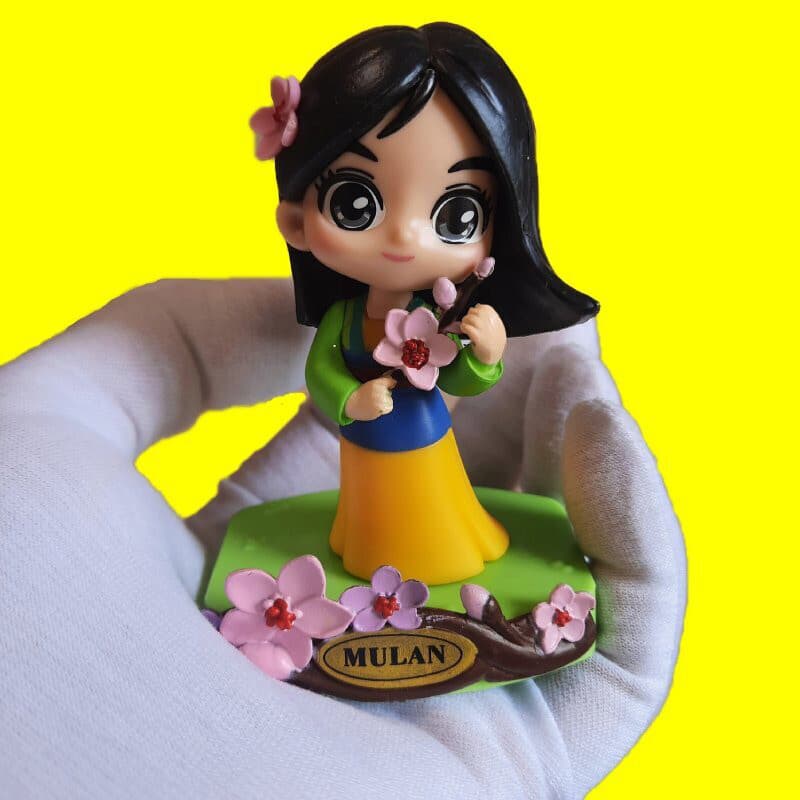 اکشن فیگور طرح Disney Princess کد 713/24 بسته 9 عددی — تصویر ۴