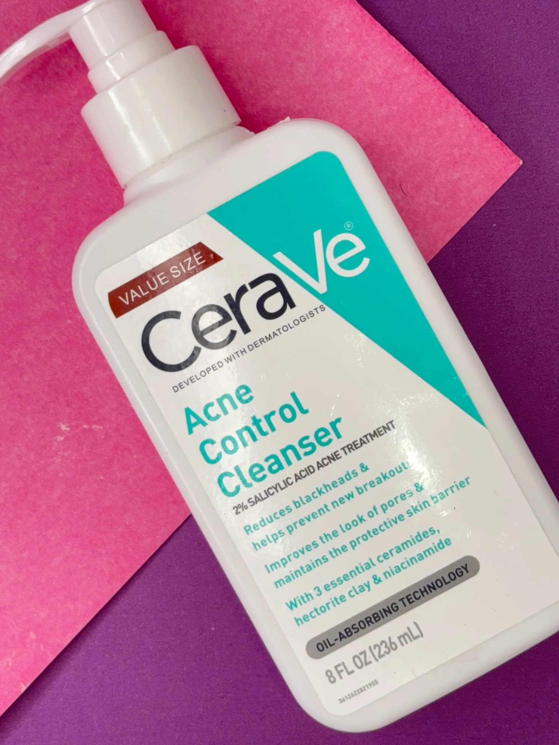 ژل شستشو ضد جوش Cerave سراوی — تصویر ۲