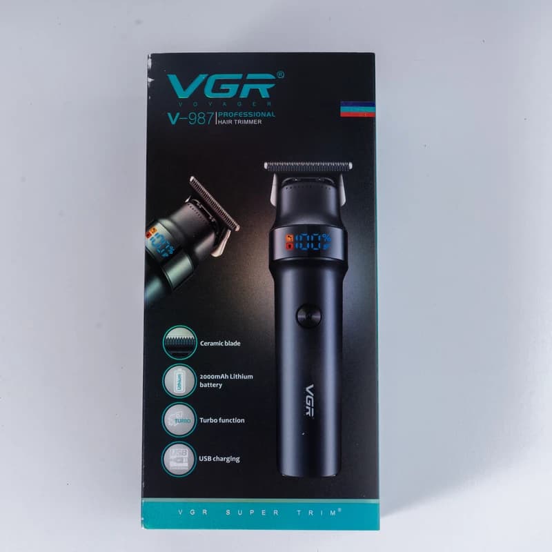 ماشین اصلاح موی سر و صورت وی جی آر مدل V-987 — تصویر ۴