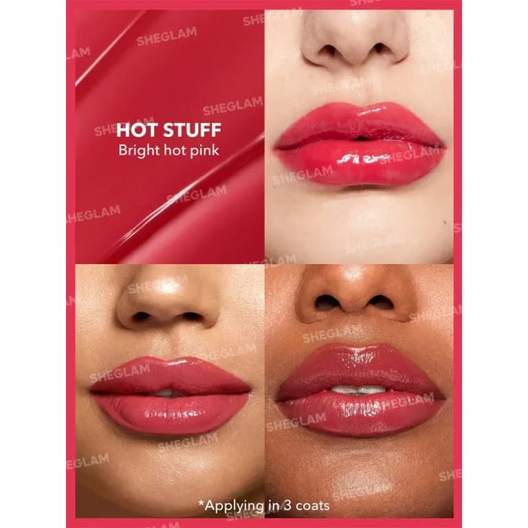 بالم لب حجم دهنده (لیپ پلامپر) شیگلم لیپ کلاس: HOT STUFF