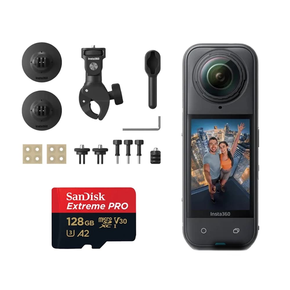 کیت موتورسواری دوربین Insta360 X5 Standard Bundle