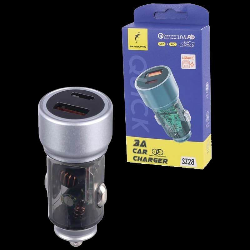 شارژر فندکی DOLPHIN PD 20W SZ28 — تصویر ۲