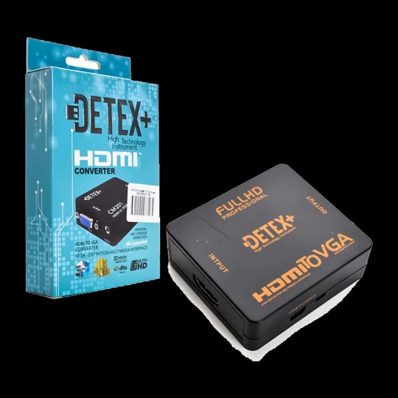 تبدیل HDMI به VGA DETEX PLUS