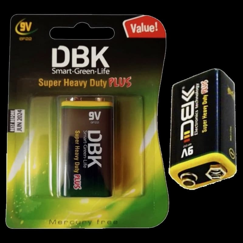 باتری کتابی DBK 9V