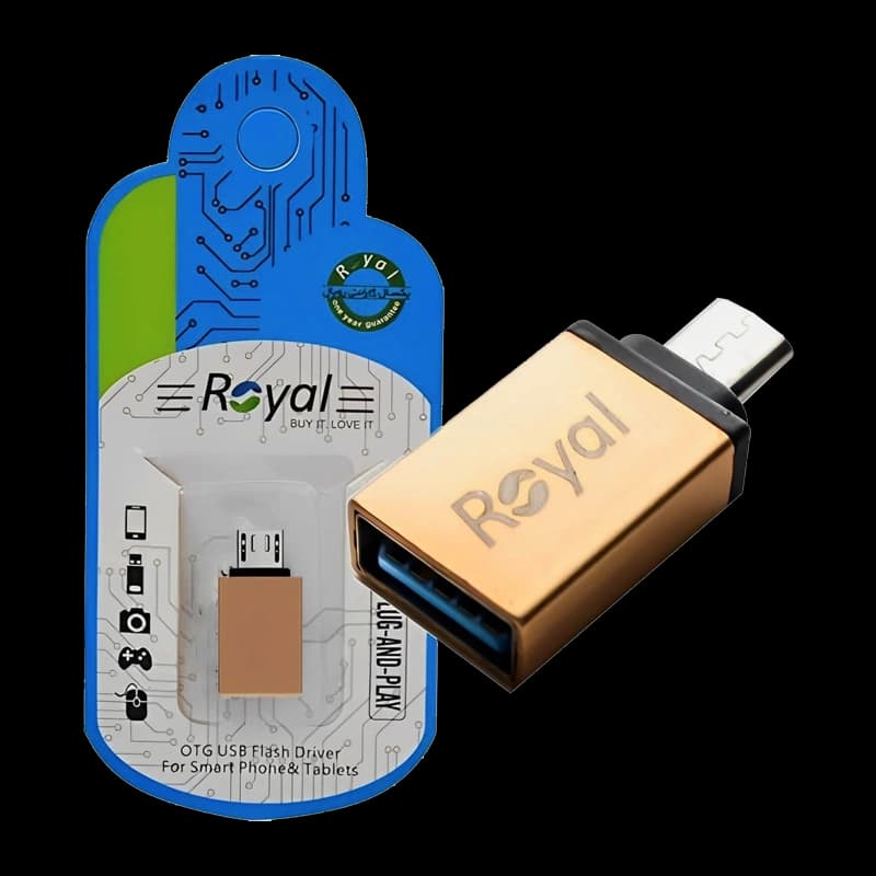 تبدیل Micro USB به USB رویال