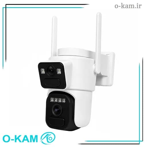 دوربین مینی اسپید دام دو لنز شارژی سیمکارتی اوکم مدل O-Kam DS2 — تصویر ۳