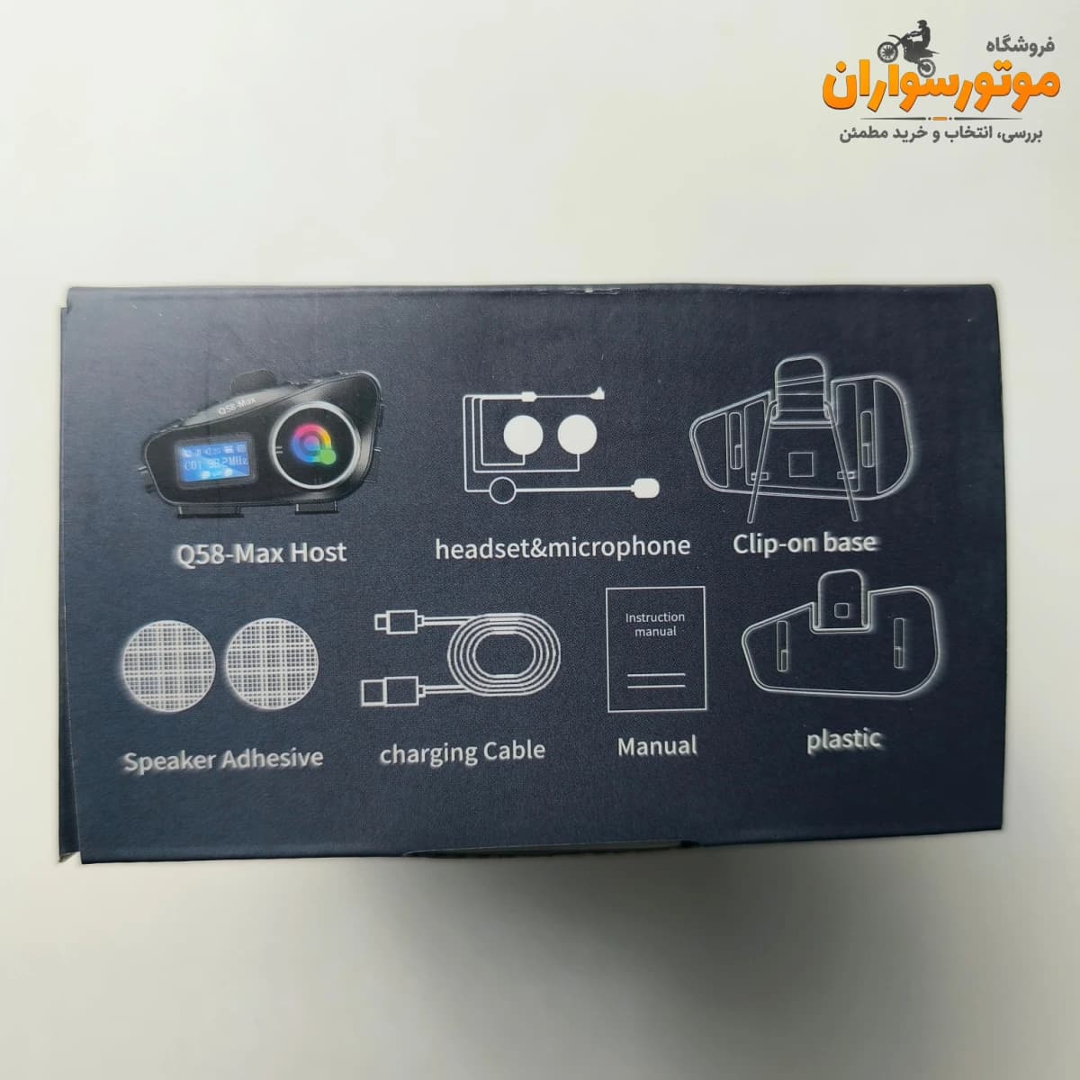 بلوتوث کلاه کاسکت هدفون دار برند K25 — تصویر ۶
