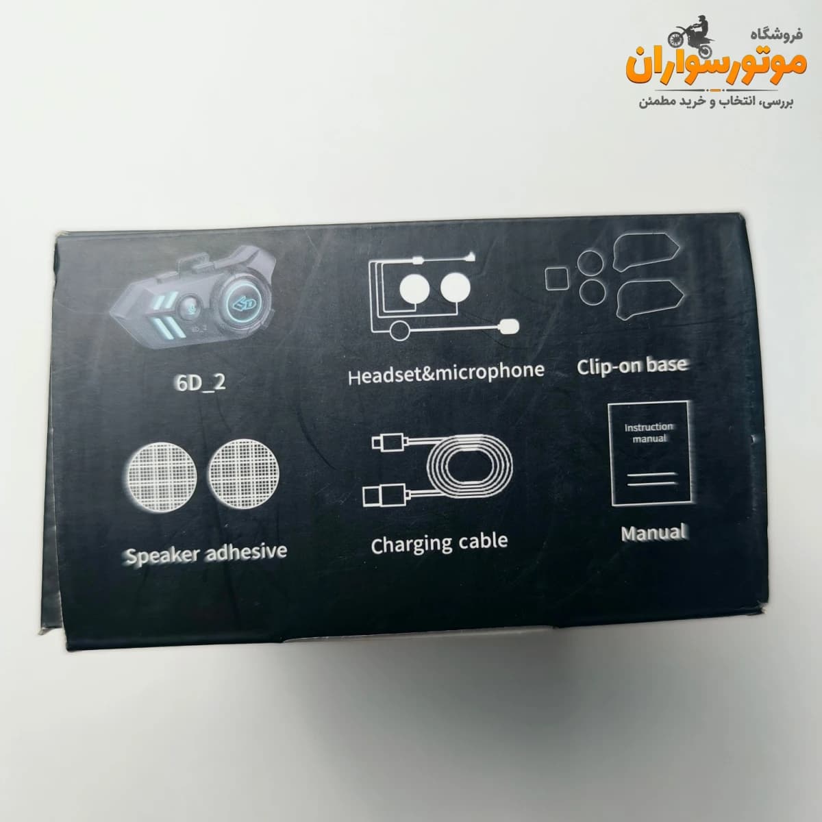 بلوتوث کلاه کاسکت برند K28 — تصویر ۶