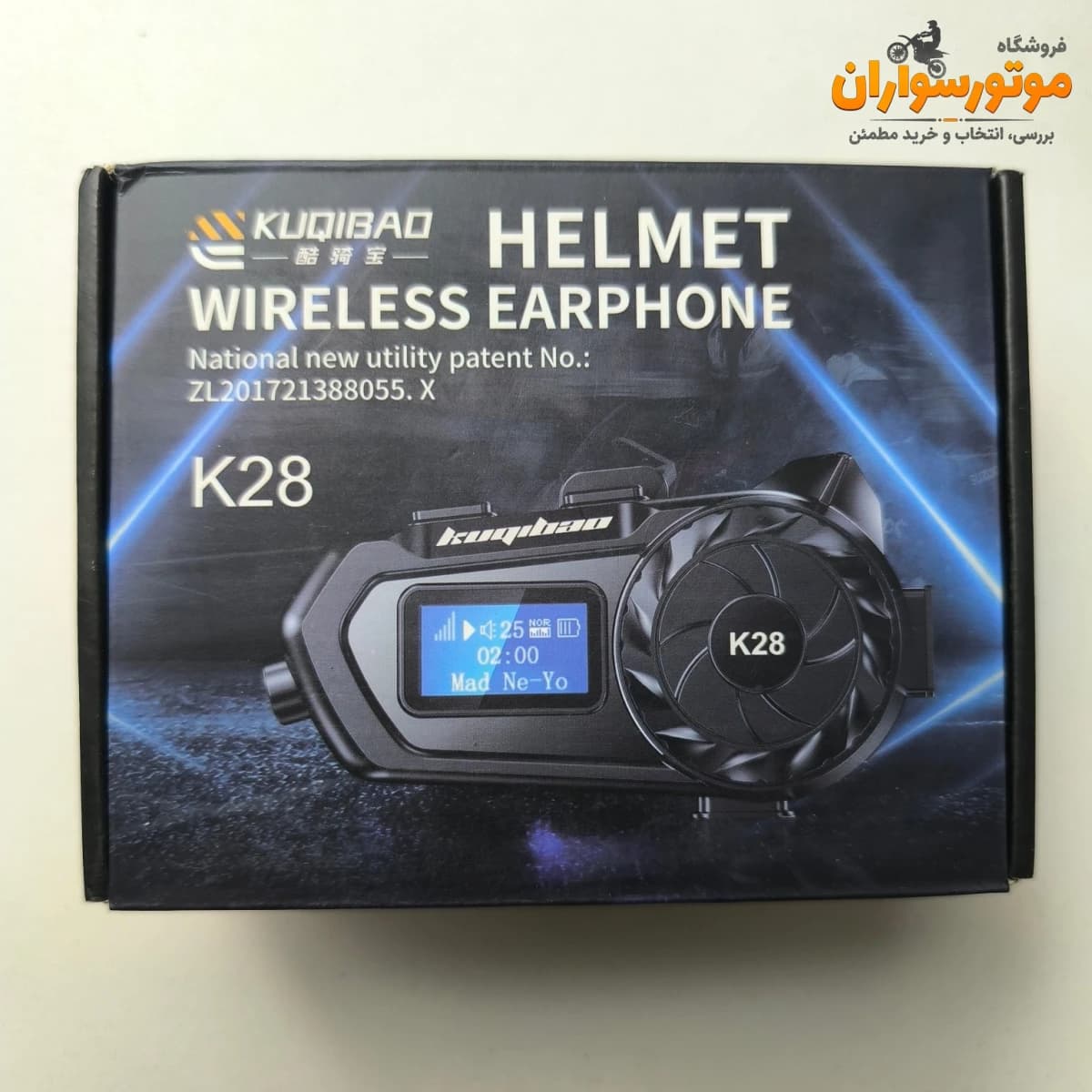بلوتوث کلاه کاسکت برند K28 — تصویر ۳