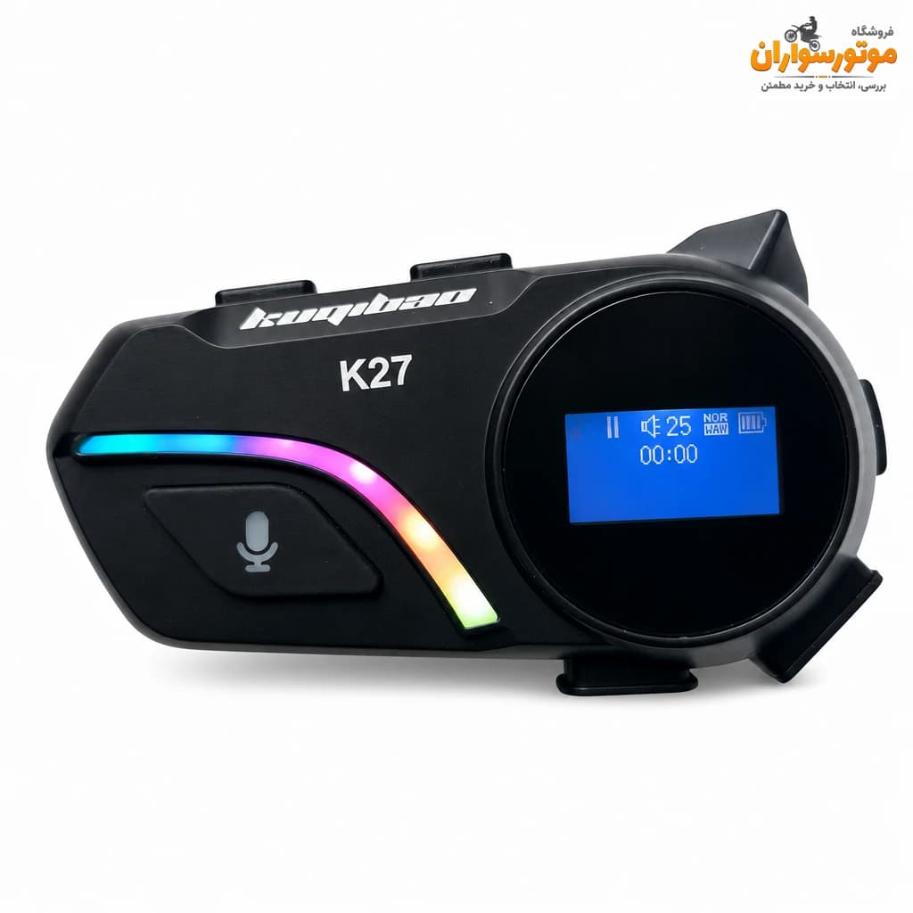 بلوتوث و هدفون کلاه کاسکت مدل K27