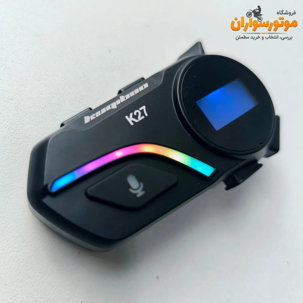 بلوتوث و هدفون کلاه کاسکت مدل K27 — تصویر ۲
