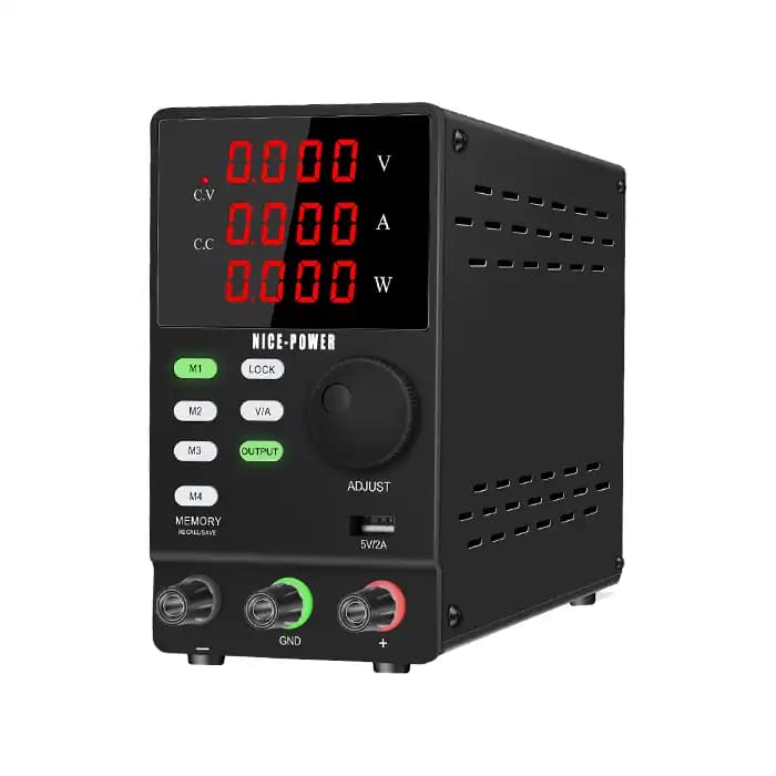 منبع تغذیه حافظه دار 30 ولت 10 آمپر نایس پاور مدل Nice-Power SPPS3010 — تصویر ۲