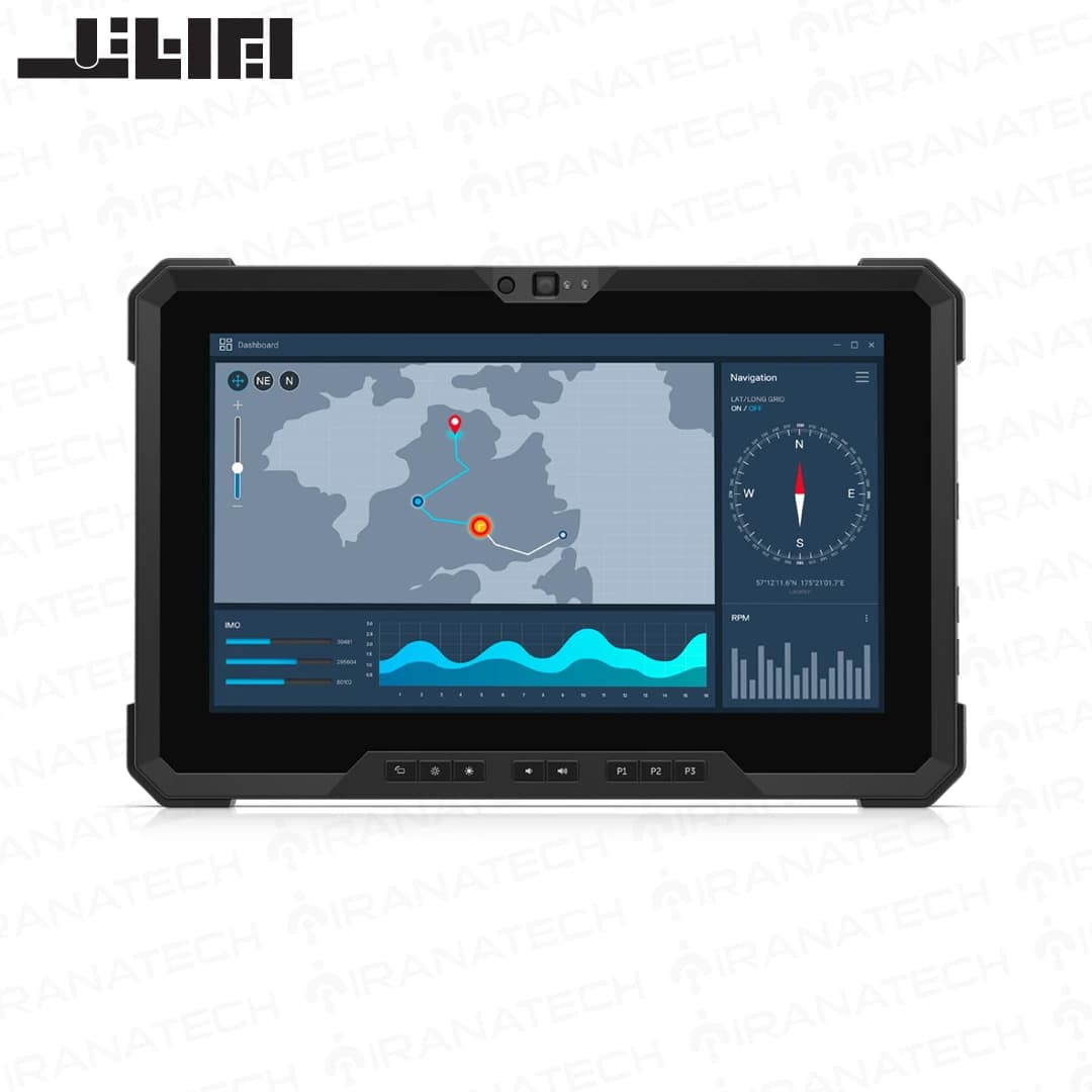تبلت صنعتی نظامی DELL مدل Latitude Rugged 7220 / Core i3 / 8GB RAM / 256GB SSD — تصویر ۲