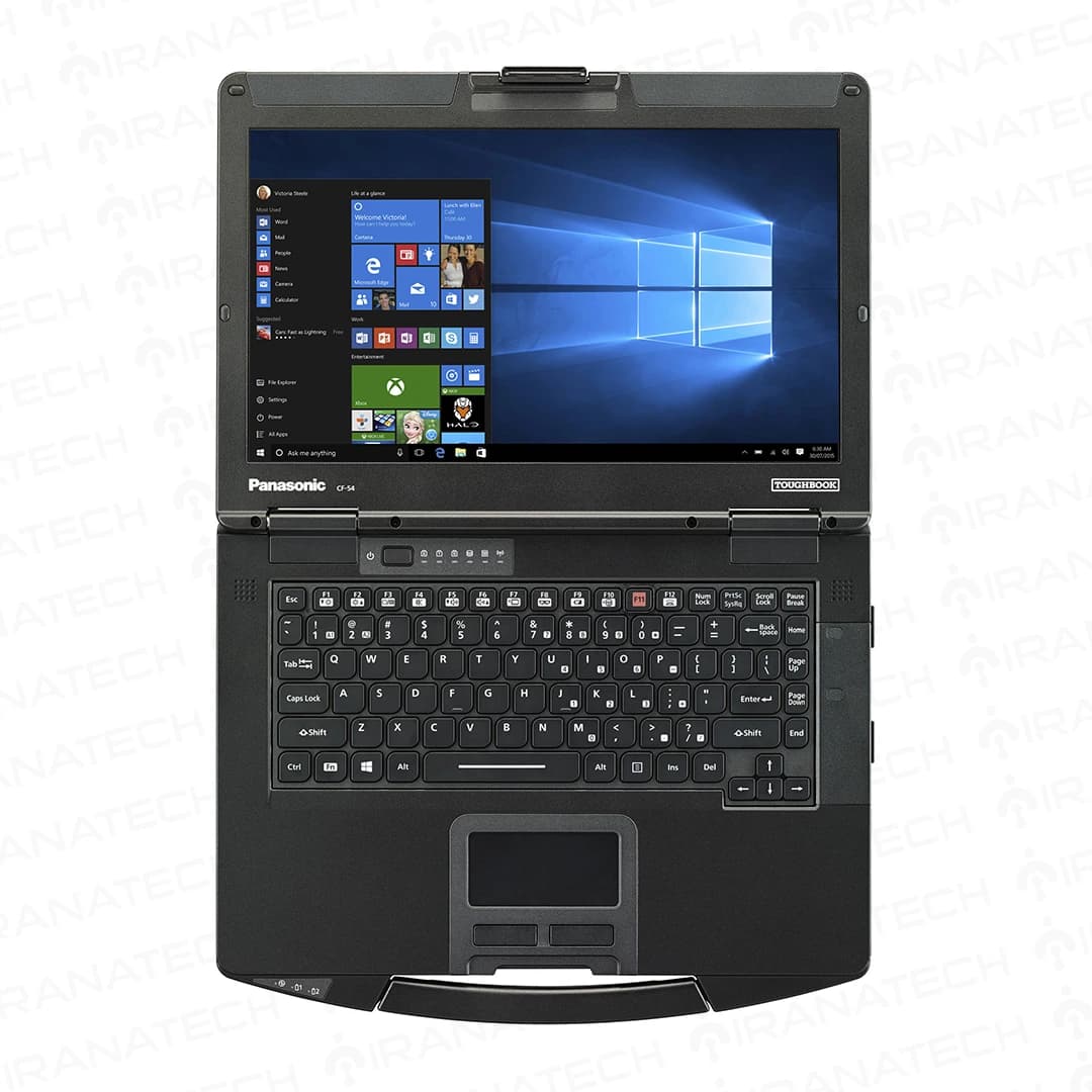 لپ تاپ صنعتی نظامی Panasonic مدل Toughbook CF-54 MK3 Core i5 / 8GB RAM / 256GB SSD — تصویر ۳