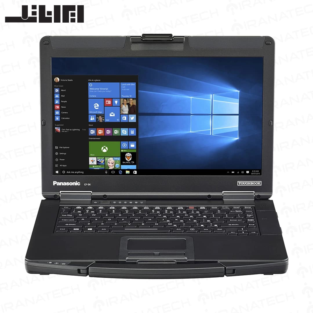 لپ تاپ صنعتی نظامی Panasonic مدل Toughbook CF-54 MK3 Core i5 / 8GB RAM / 256GB SSD — تصویر ۲