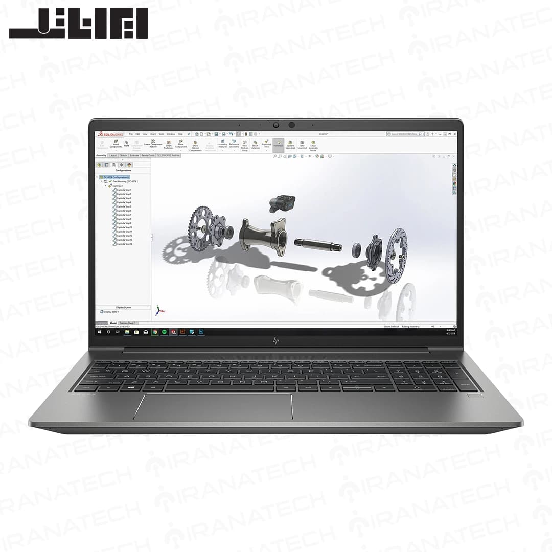 لپ تاپ HP ZBook Power G7 Core i7 / 16GB RAM / 512GB SSD / 4GB GPU