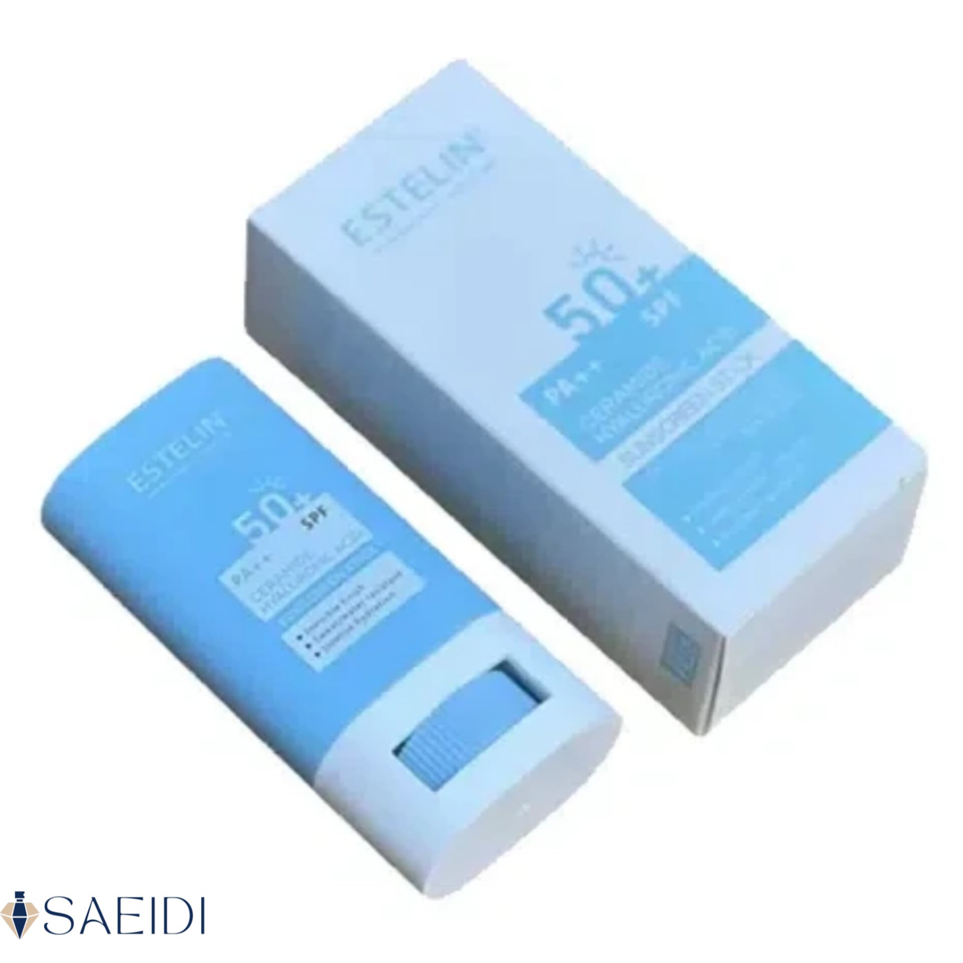 ضد آفتاب استیکی استلین SPF 50 حاوی هیالورونیک اسید و سرامید ۲۰ میلی‌لیتر — تصویر ۳