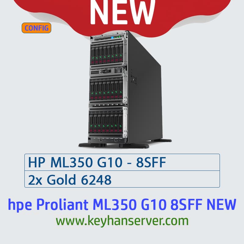 سرور اچ پی HPE ProLiant ML350 Gen10