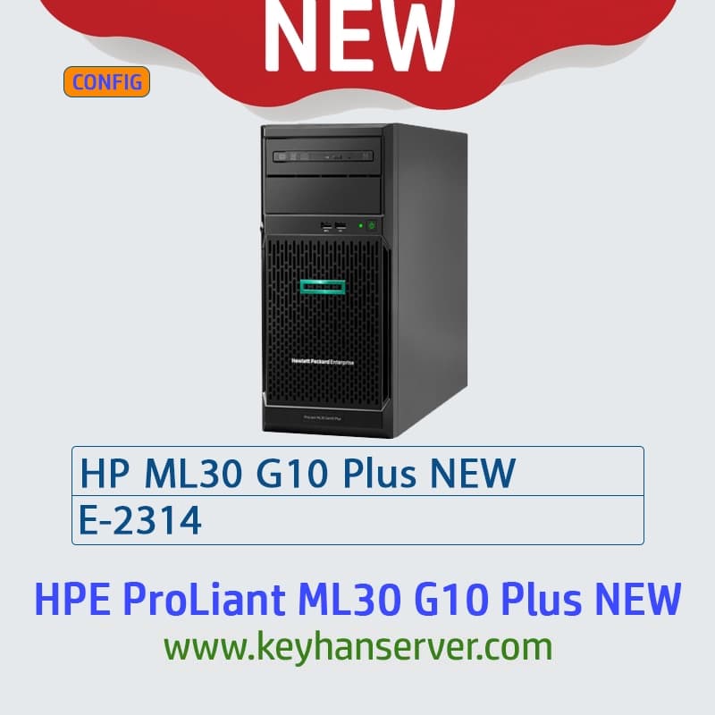 سرور اچ پی HP ML30 G10 Plus