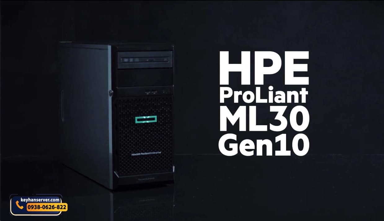 سرور اچ پی HP ML30 G10 Plus — تصویر ۲
