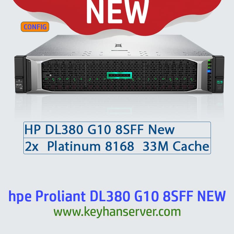 HP DL380 GEN10 8SFF New