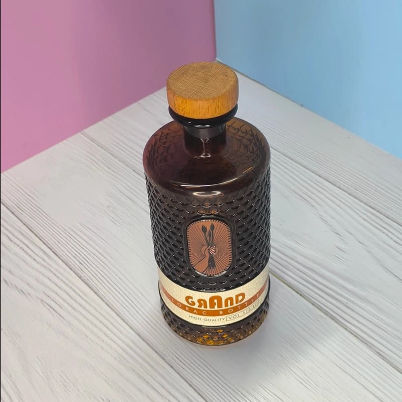 بطری آب لوراک درب چوبی گرند