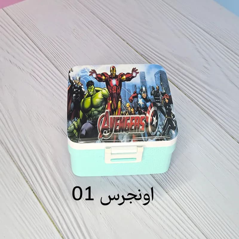 ظرف غذای کودک کارا مربع