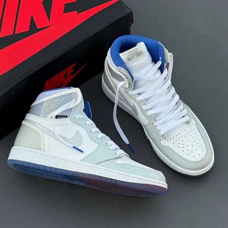 کتونی زنانه و مردانه نایک جردن 1 ساقدار زوم ریسر | Nike Air Jordan