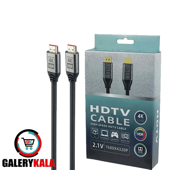 کابل 1.5 متری HDMI 4k v2.1برند IFORTECH — تصویر ۲