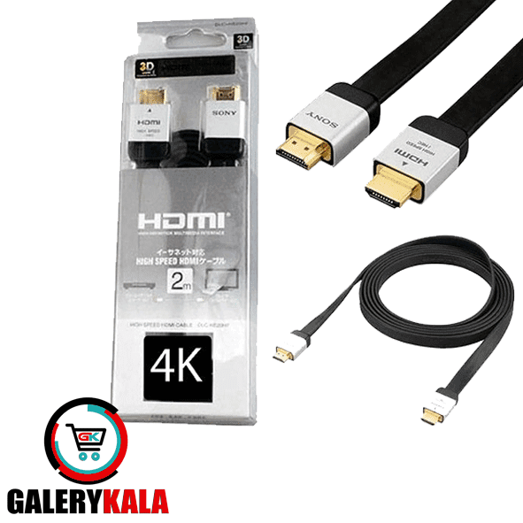 کابل HDMI مدل 4K Sony طول 2 متر — تصویر ۲