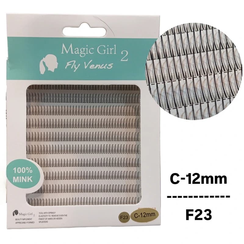 پالت مژه هیدن مجیک گرل مدل Magic Girl F23 C-12mm
