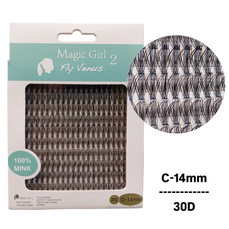 پالت مژه هیدن مجیک گرل مدل Magic Girl 30D C-14