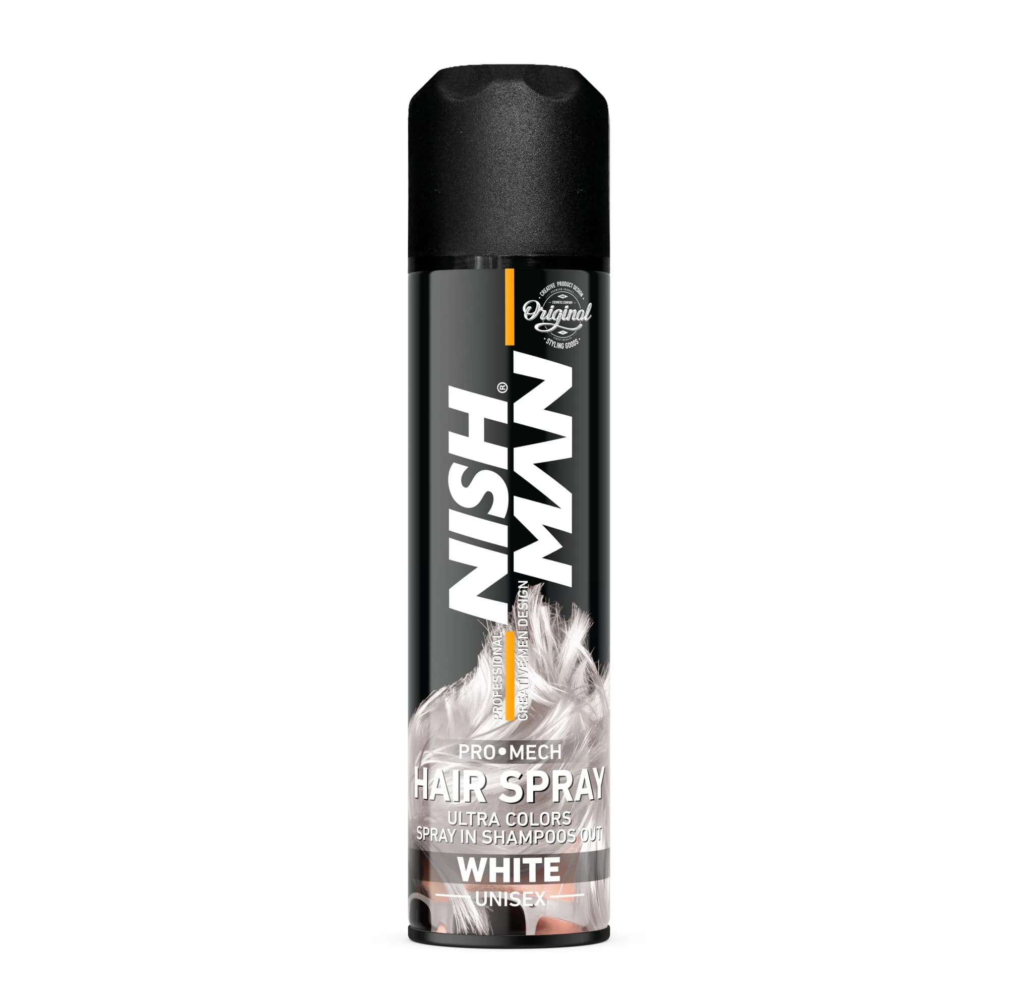 اسپری رنگ مو نیشمن مدل PRO MECH حجم 150 میلی لیتر رنگ سفید — تصویر ۲