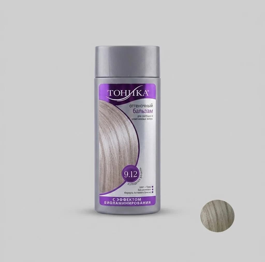 شامپو رنگ مو توهیکا مدل silver blonde شماره 9.12 حجم 150 میلی لیتر