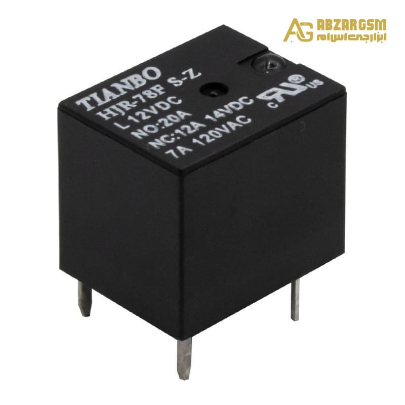 رله 12V بچه میلون T78 مارک TIANBO کد HJR-78F-S-Z