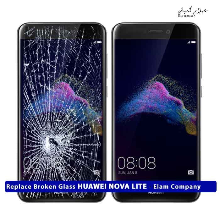 تعویض گلس تاچ ال سی دی هواوی HUAWEI NOVA LITE – ضمانتی و بدون ریسک