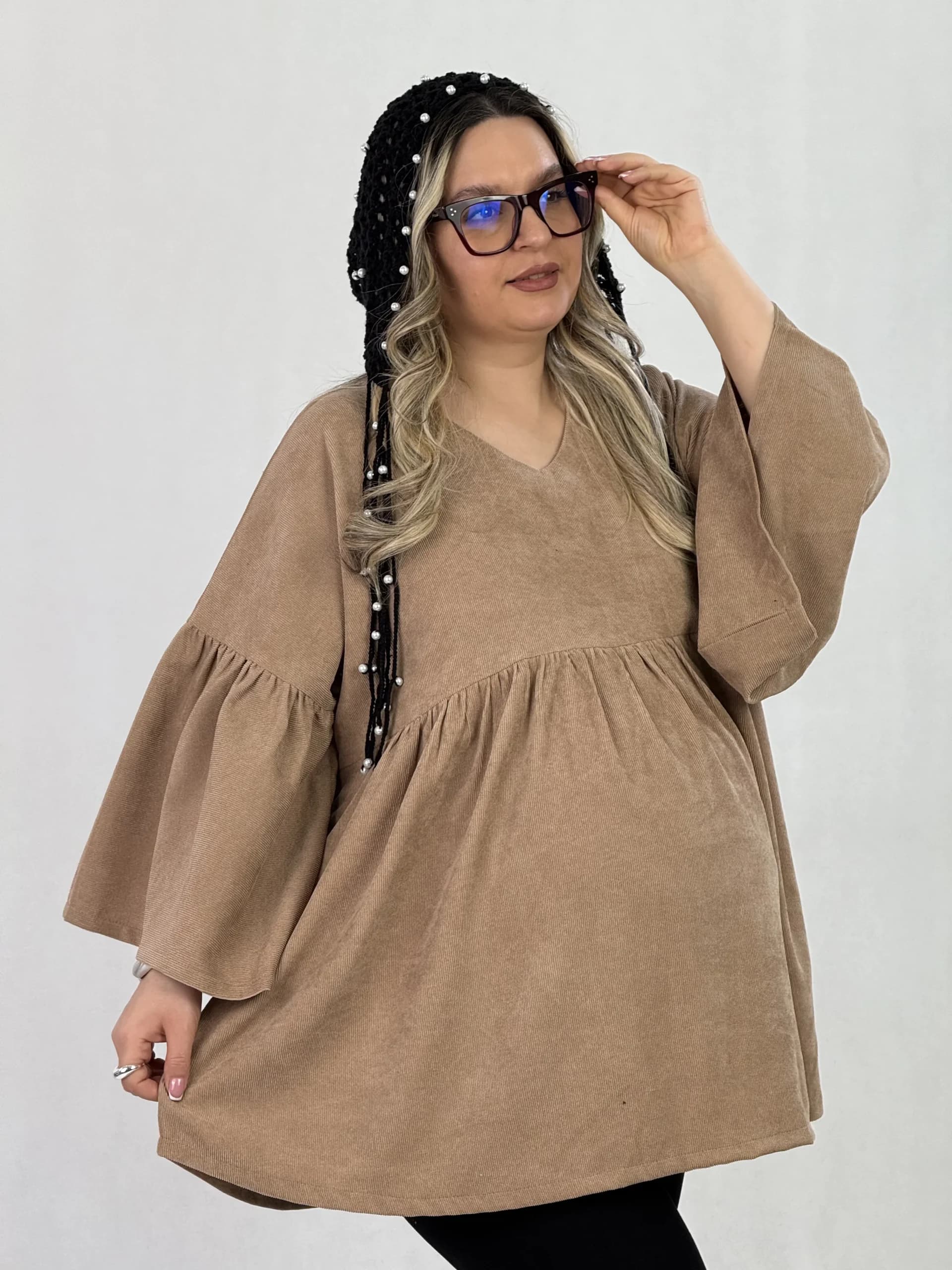 شومیز بارداری چِرِم کبریتی