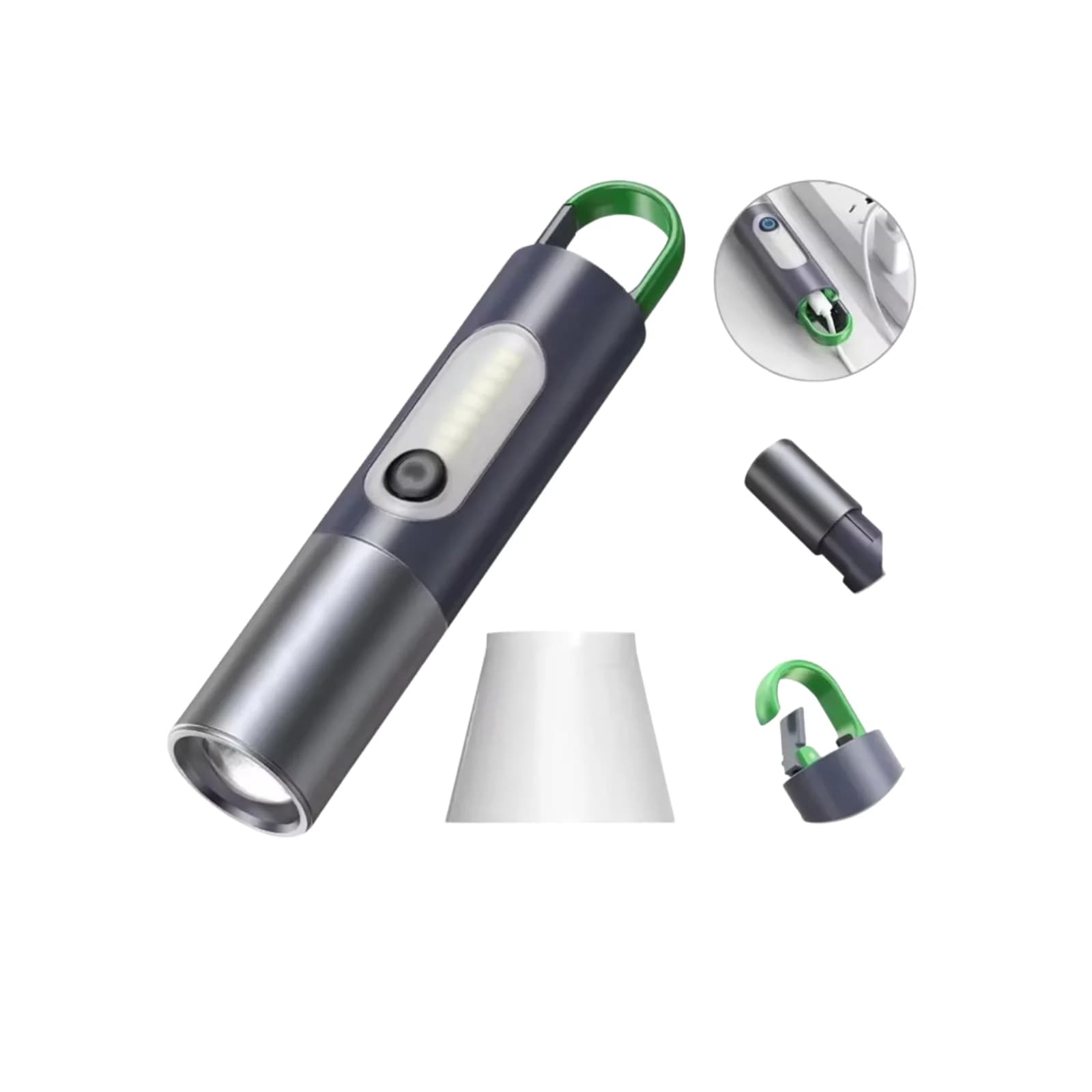 چراغ قوه شارژی هپو HEPU مدل HP-836