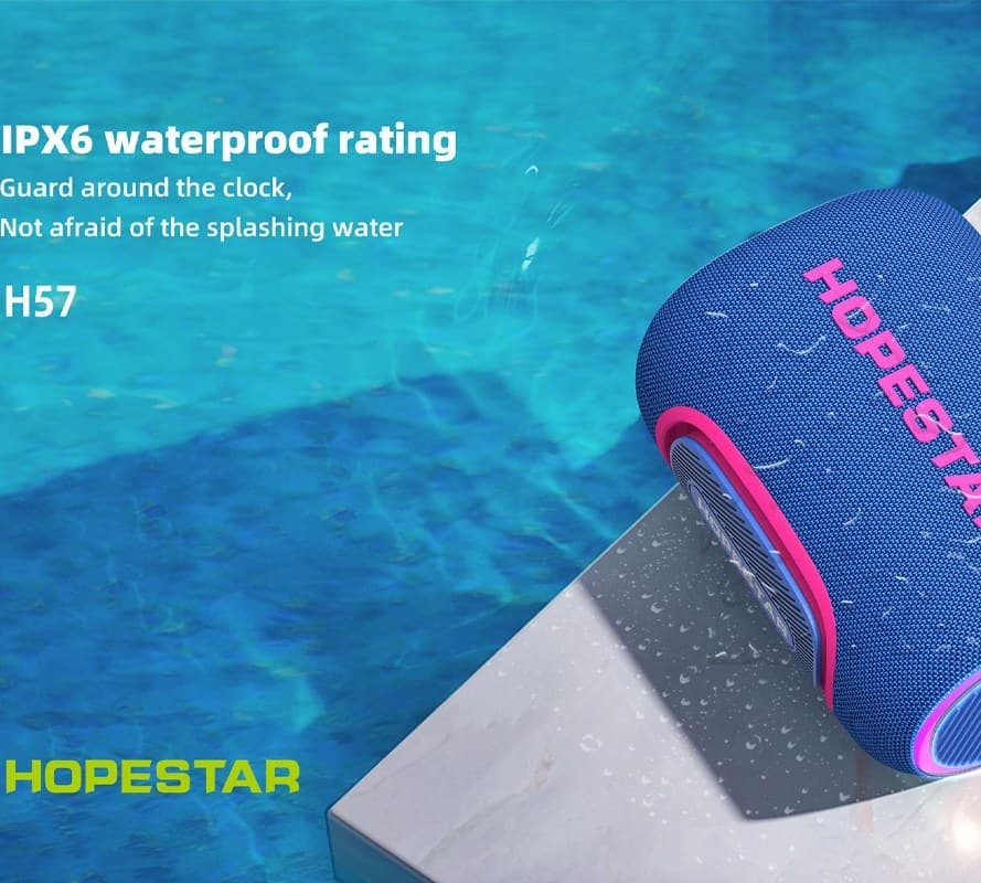 اسپیکر شارژی هوپ استار HOPESTAR مدل H57 Mini — تصویر ۶