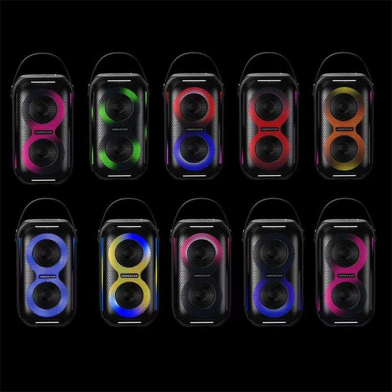 اسپیکر شارژی هوپ استار HOPESTAR مدل Party 200 Mini — تصویر ۴