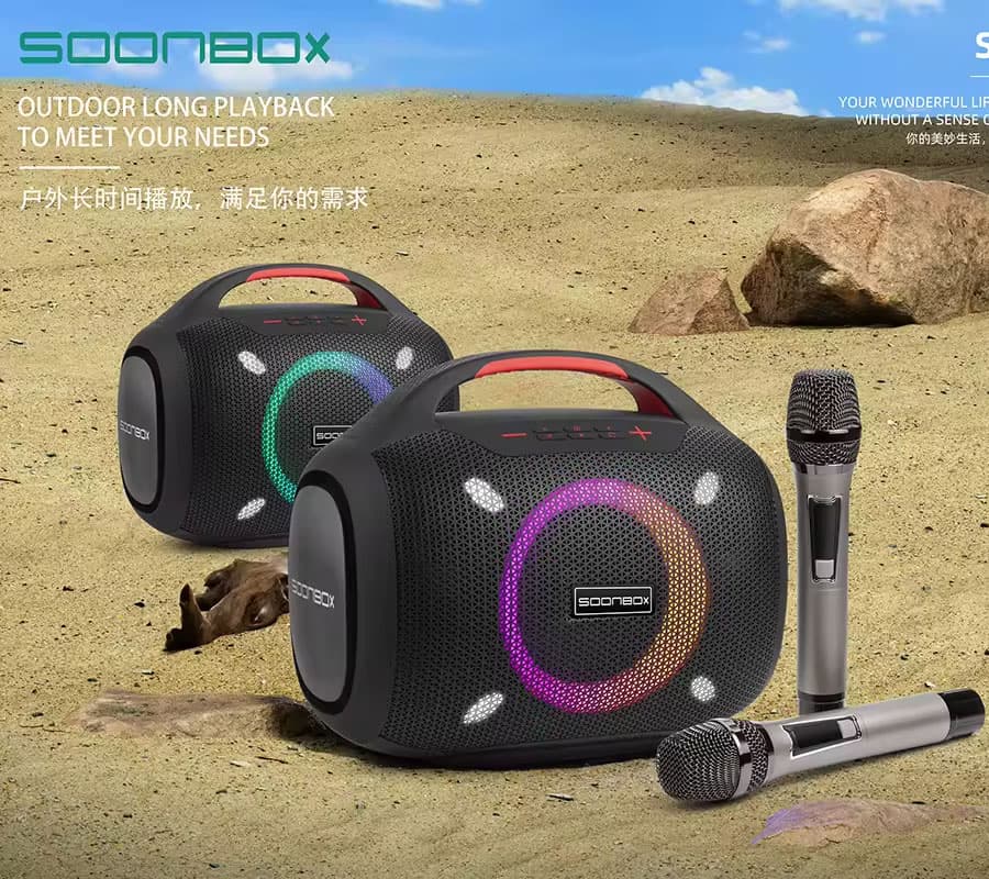 اسپیکر بلوتوثی قابل حمل سونباکس مدل SOONBOX S6300 — تصویر ۴