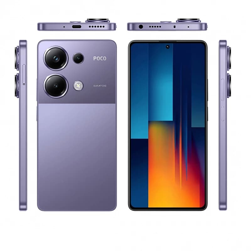 موبایل شیائومی مدل Poco M6 Pro ظرفیت 512 گیگابایت و رم 12 گیگابایت — تصویر ۳