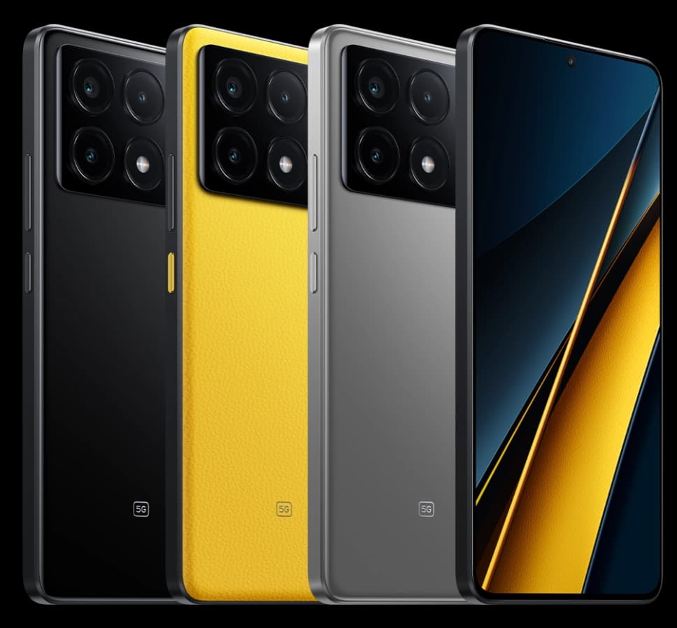 موبایل شیائومی مدل Poco X6 Pro 5G ظرفیت 512 گیگابایت و رم 12 گیگابایت — تصویر ۳
