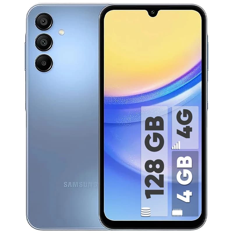 موبایل سامسونگ مدل Galaxy A15 ظرفیت 128 گیگابایت و رم 4 گیگابایت – ویتنام