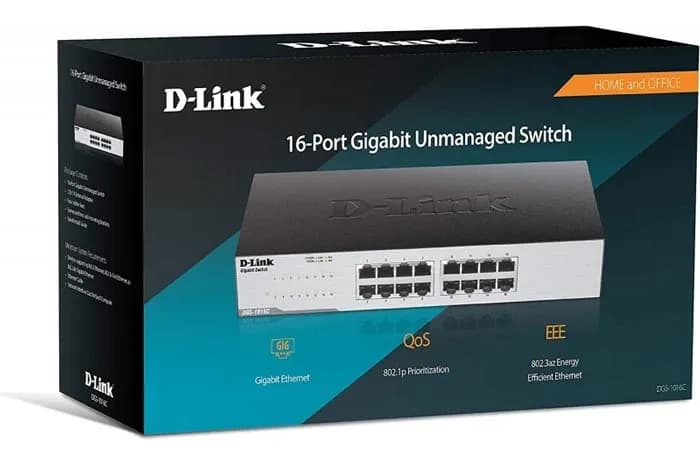سوییچ 16 پورت دی-لینک مدل DGS-1016C — تصویر ۴